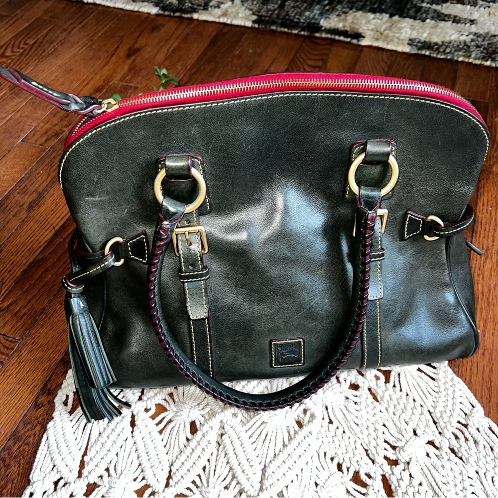 Rare Dooney & Bourke | Florentine Domed Buckle Satchel - Picture 3 of 15